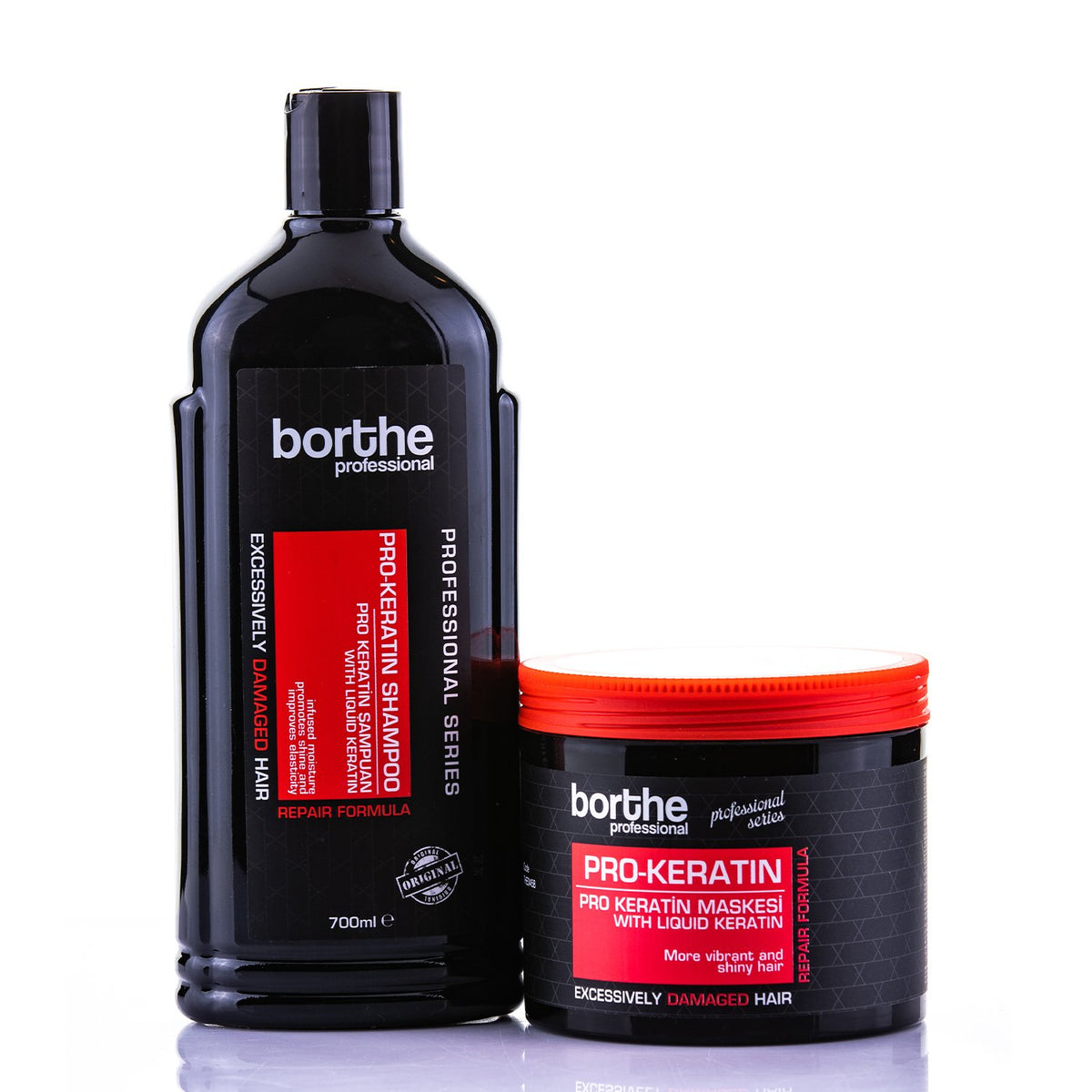 BORTHE Pro-Keratin Shampoo 700ml