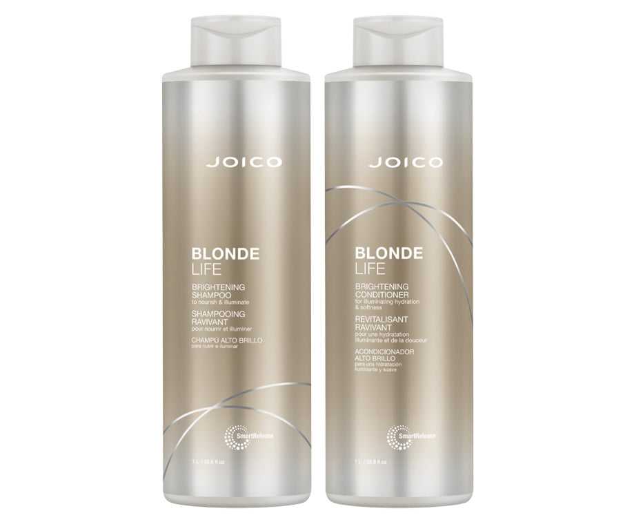 JOICO Blonde Life Brightening Shampoo &amp; Conditioner 1000ml Bundle