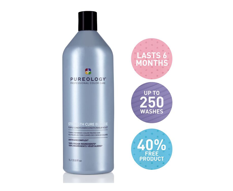 PUREOLOGY STRENGTH CURE BLONDE CONDITIONER  1000ML