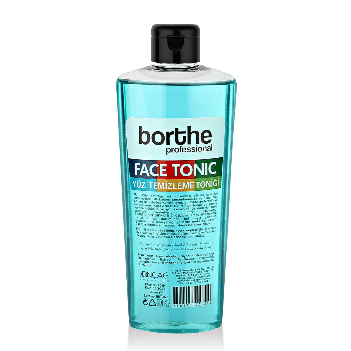 BORTHE Face Tonic Hydrating Cleansing 250ml