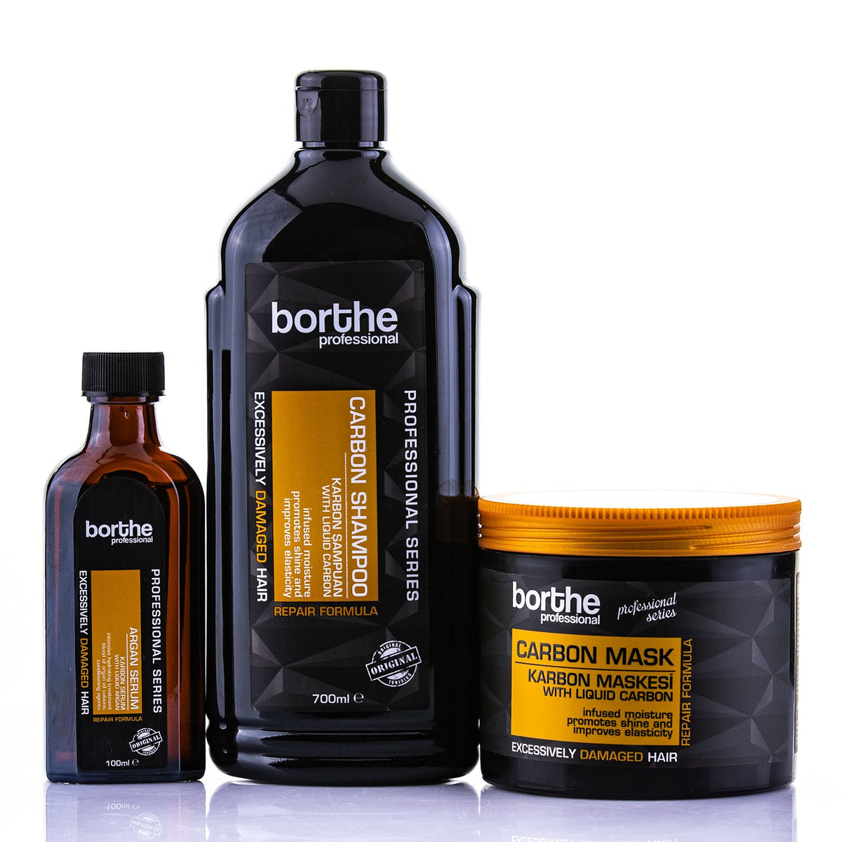 Borthe Argan (Carbon) Hair Serum 100ml