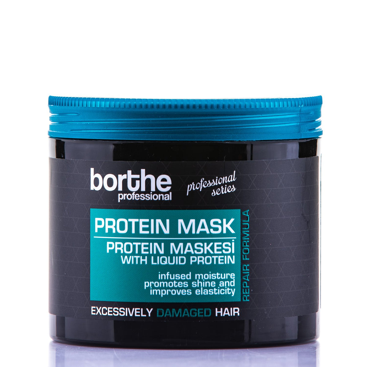 BORTHE Protein Hair Mask with infused Protein and Argan oil for Dry, Damaged and Chemically Treated Hair 500ml