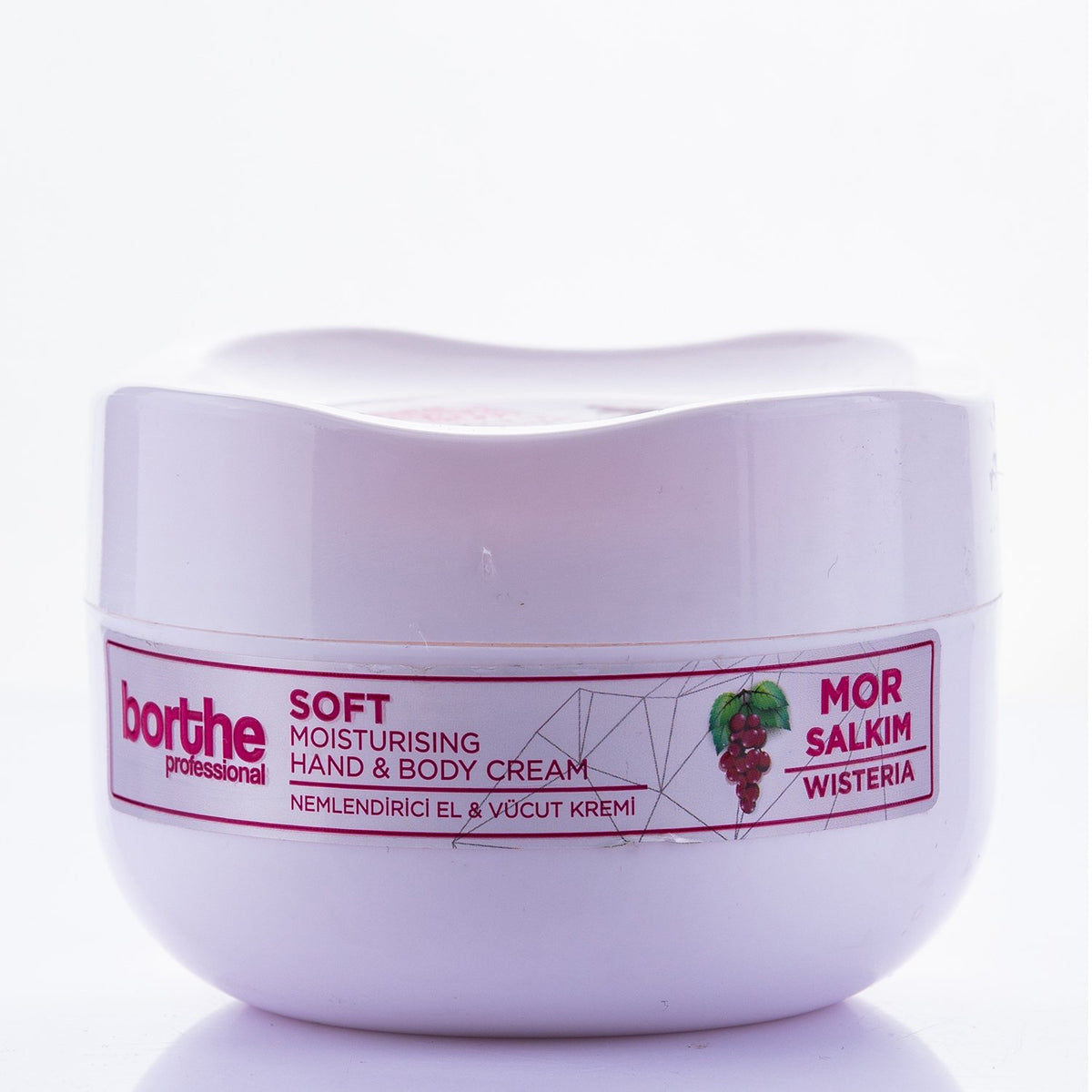 BORTHE Hand &amp; Body Cream WISTERIA Ultra Hydrating Formula, For Normal To Dry Hands, Fast Absorbing &amp; Non Greasy 300ml