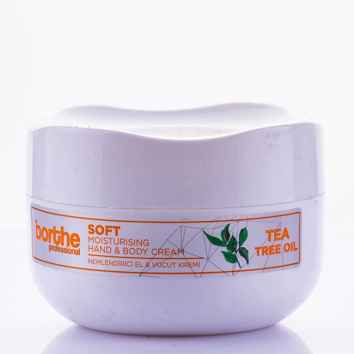 BORTHE Hand &amp; Body Cream TEA TREE OIL Ultra Hydrating Formula, For Normal To Dry Hands, Fast Absorbing &amp; Non Greasy 300ml