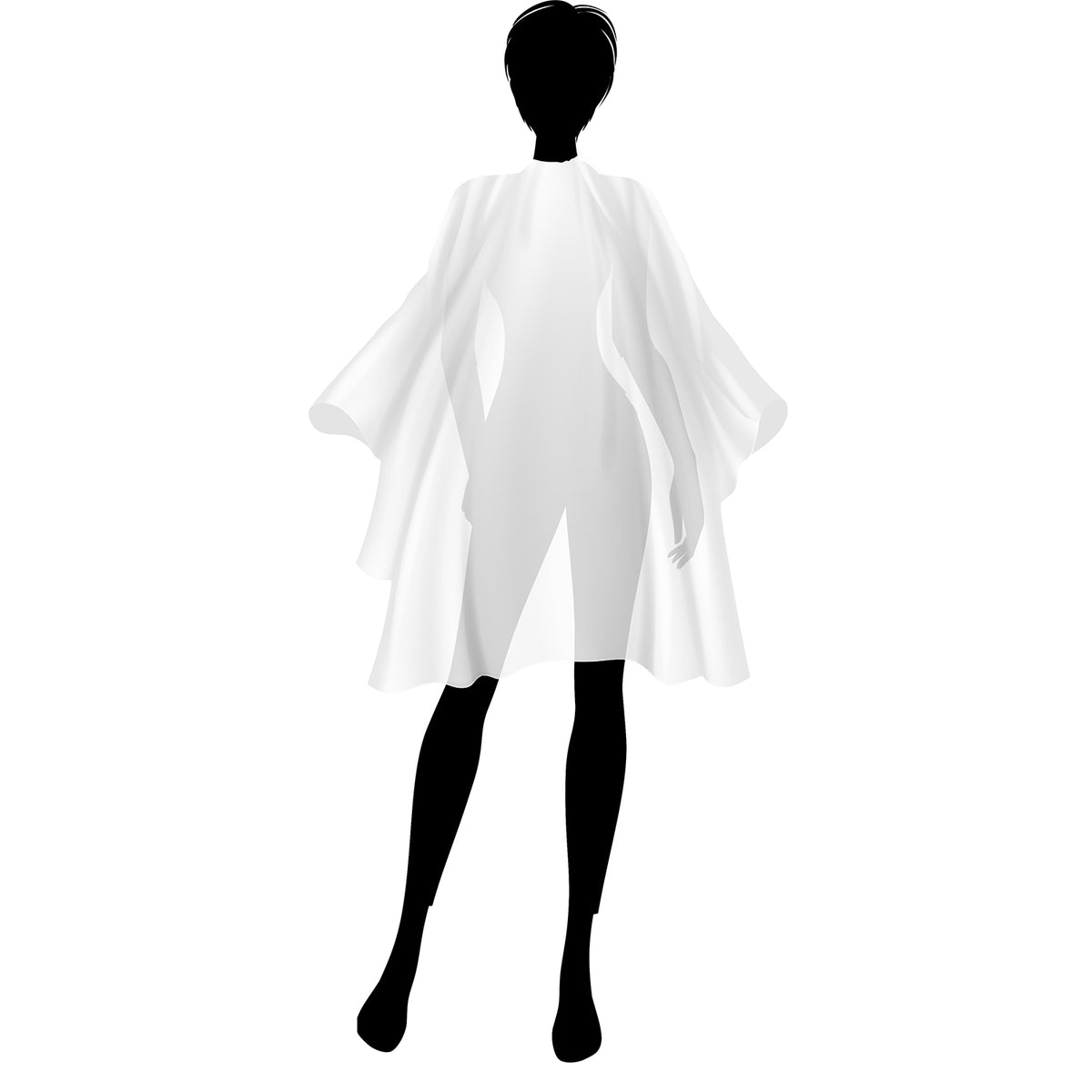 MonoDry Disposable Gown / Large Apron / Very Large Cape - 110x140 cm (Pack of 50)
