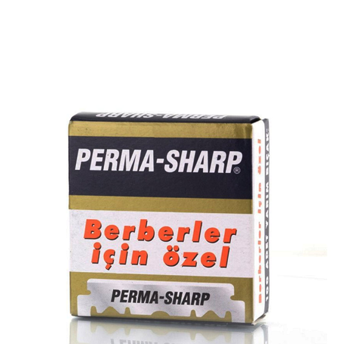 Perma Sharp Professional | Single Edge Razor Blades | Pro Straight Edge