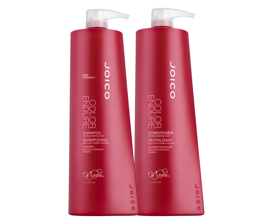 flaske Om Regelmæssigt JOICO Color Endure Shampoo & Conditioner 1000ml Bundle - BeautyPom